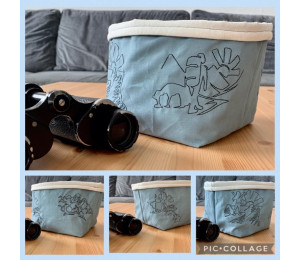 Stickserie - Hiking Wandern Line Art